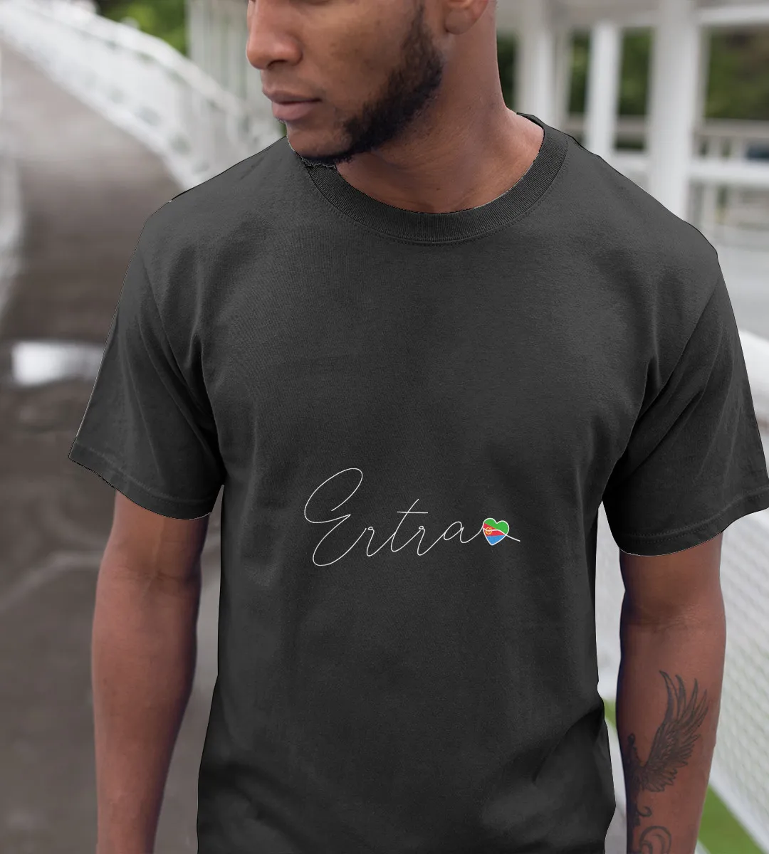 1sttheworld T-Shirt - Ertra Simple Love T-Shirt Black A35