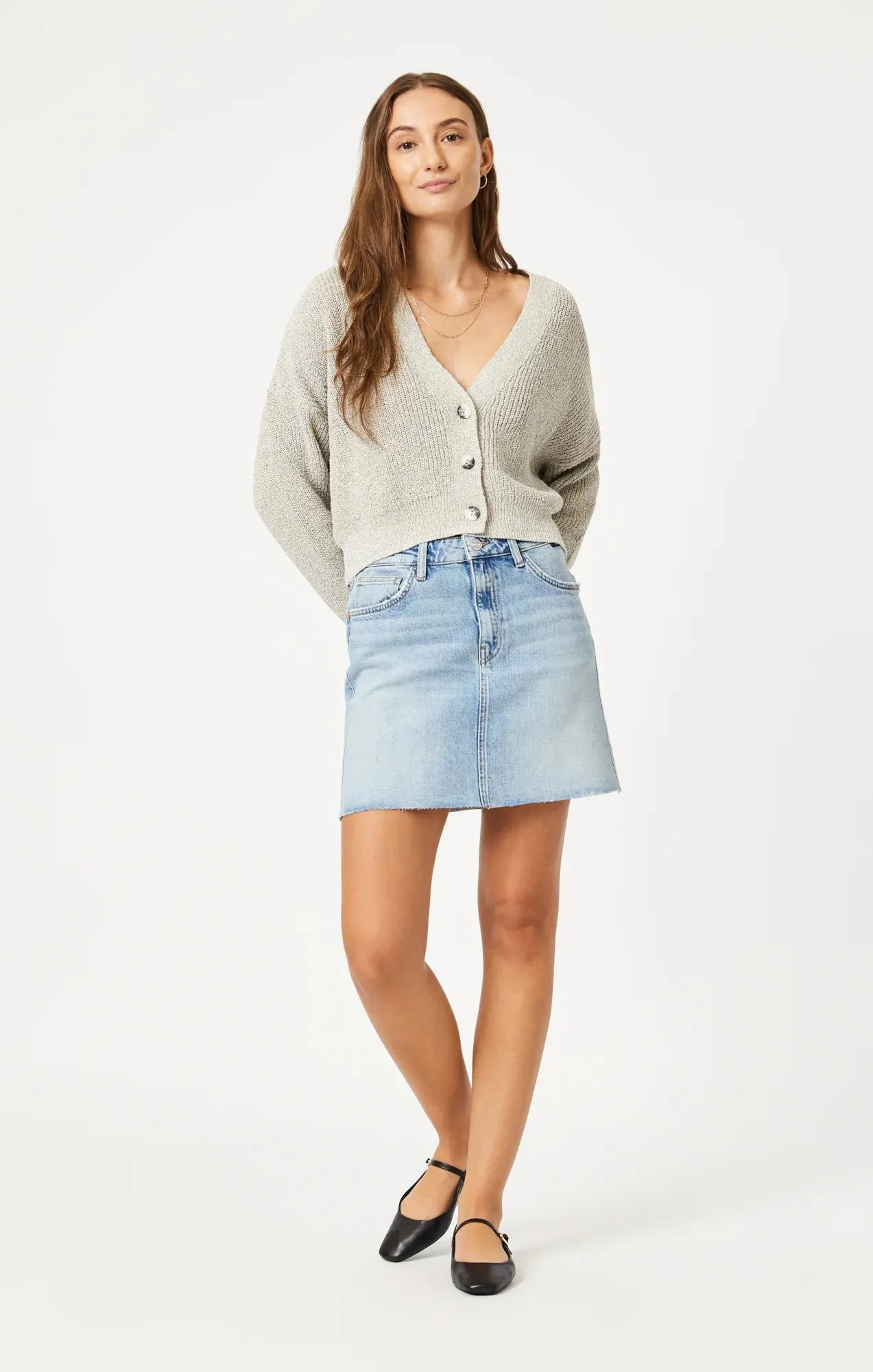 Bailey Short Denim Skirt