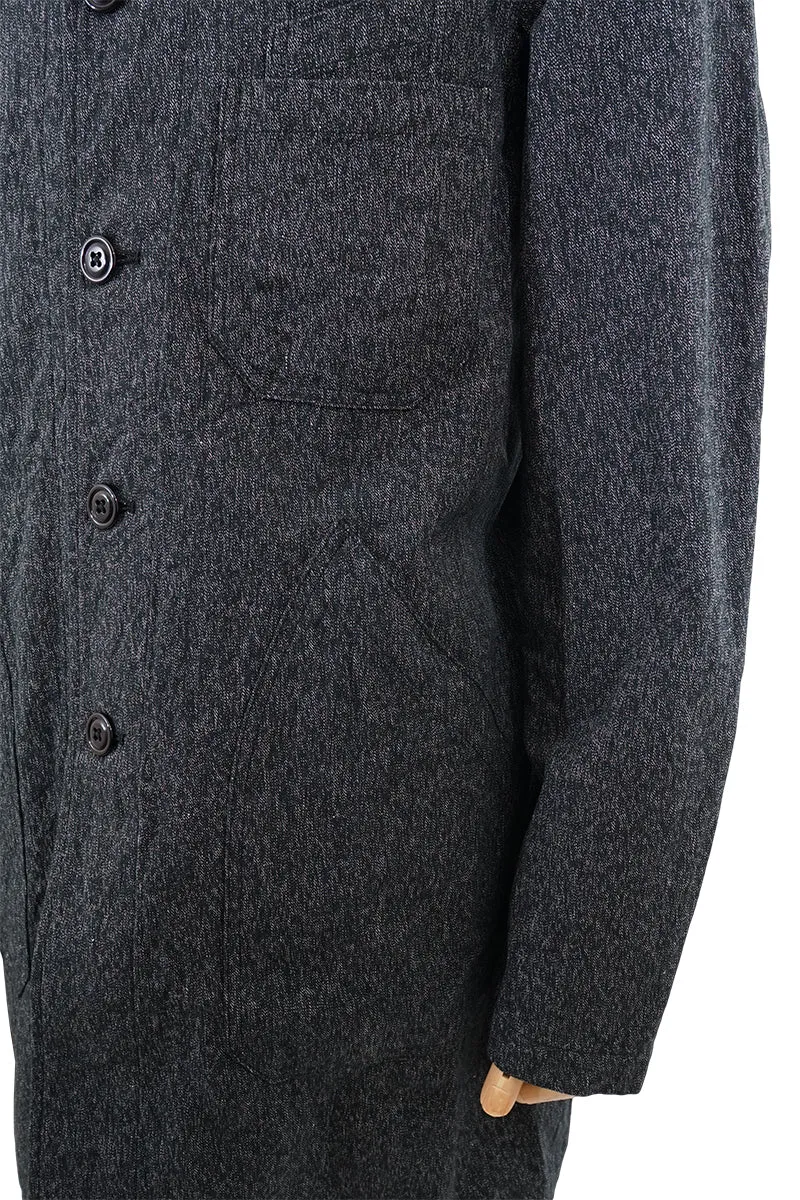 Black Chambray Work Coat