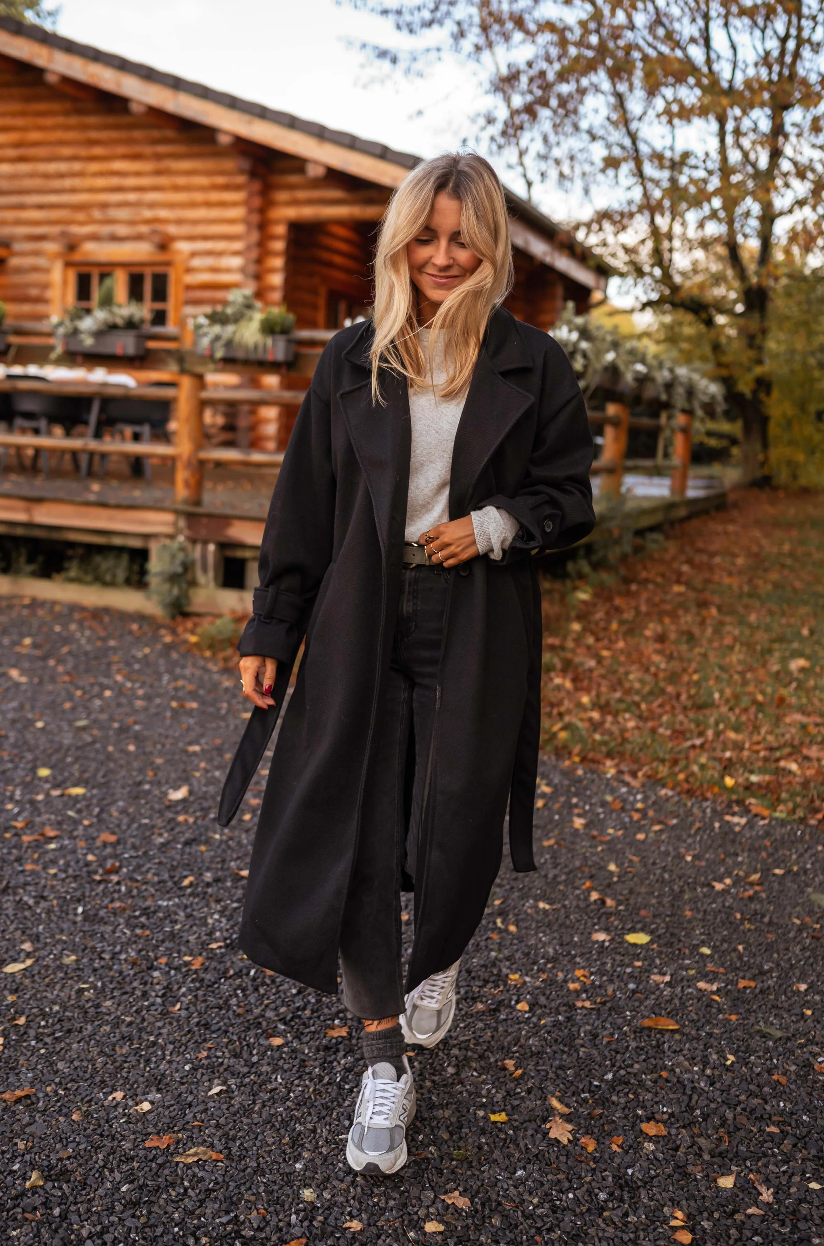 Black Maddy Coat