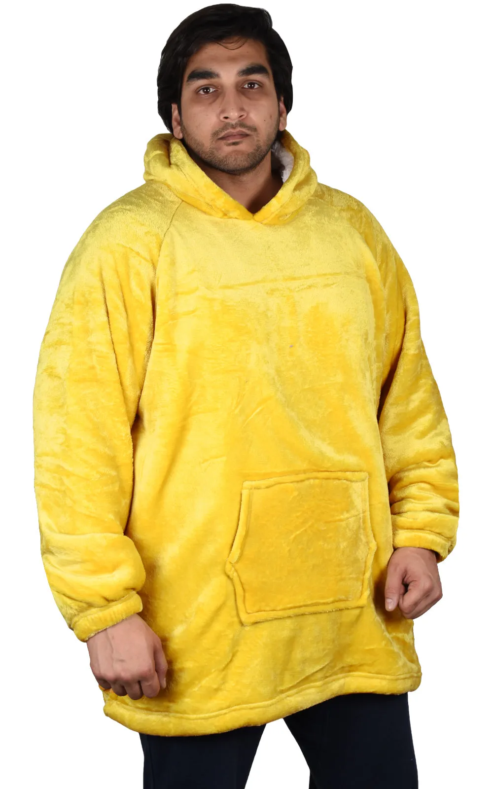 Blanket Hoodie 22 Yellow