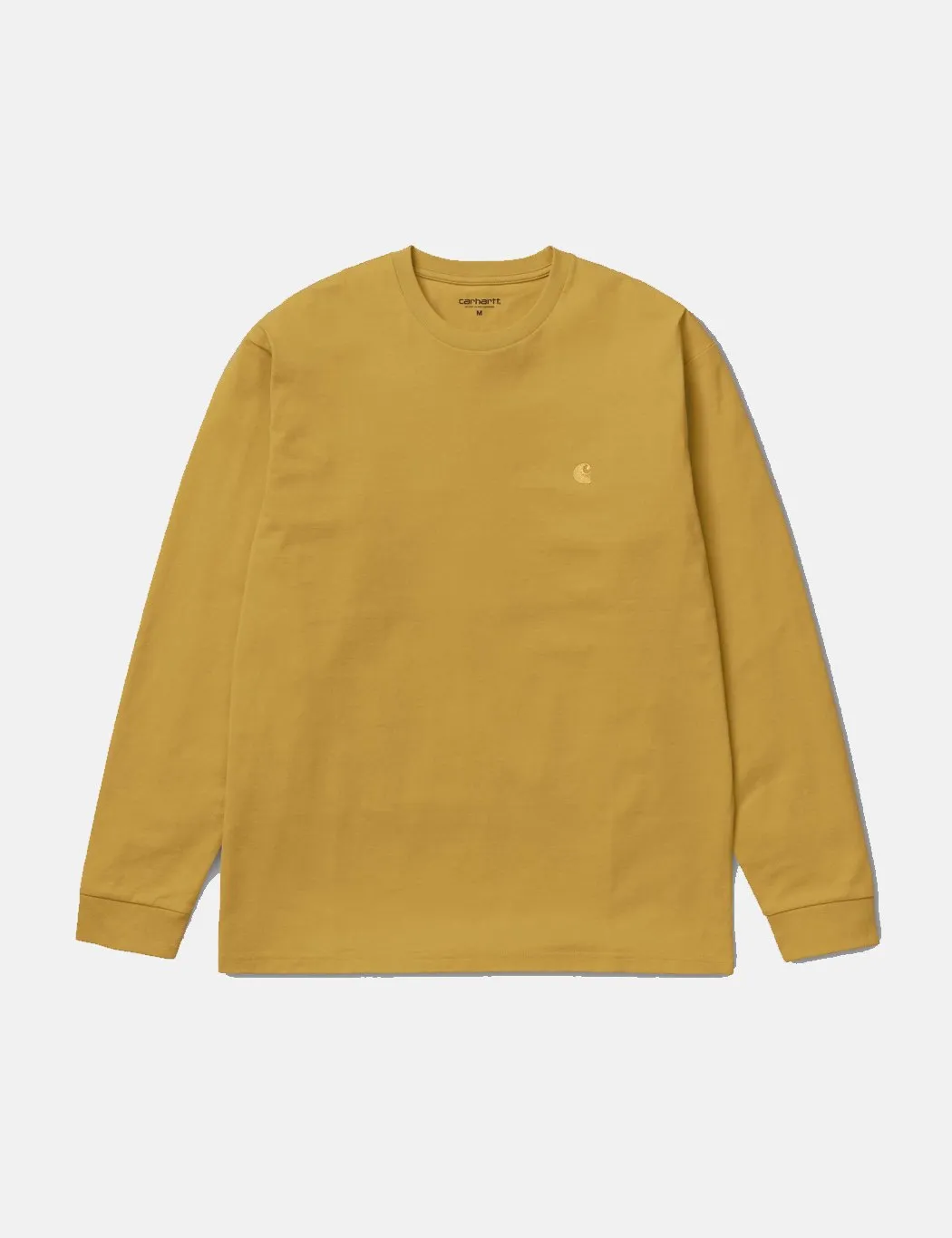 Carhartt-WIP Chase Long Sleeve T-Shirt - Colza Yellow