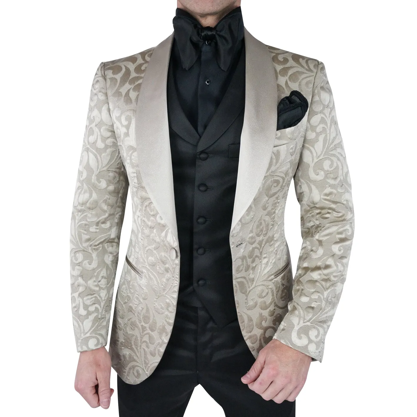 Champagne Oro Paisley Dinner Jacket