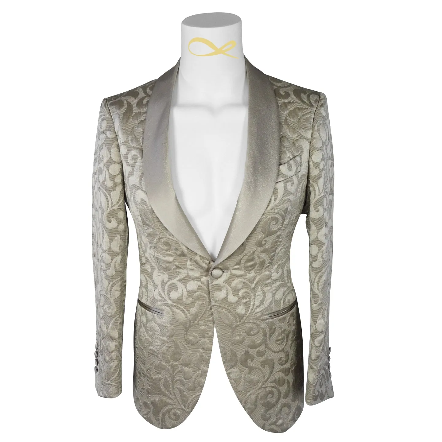 Champagne Oro Paisley Dinner Jacket