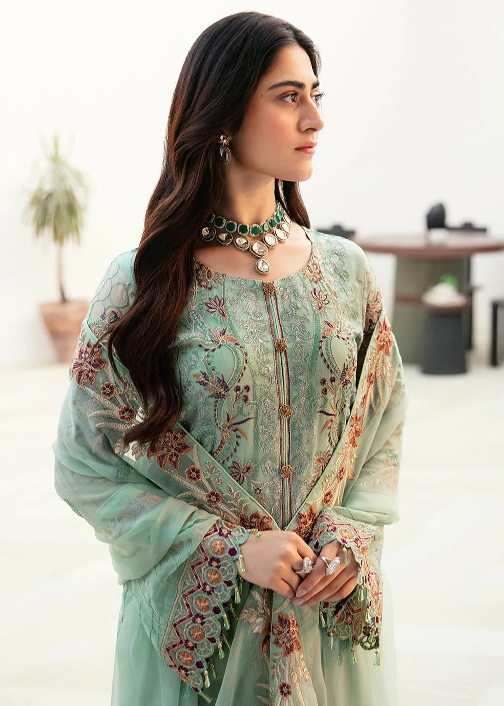 Chevron Chiffon Collection Volume 8 by Ramsha | A-804