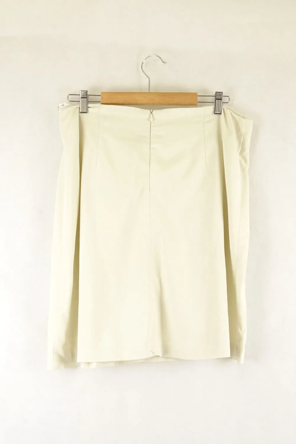 Daisy Cream A-Line Skirt 12