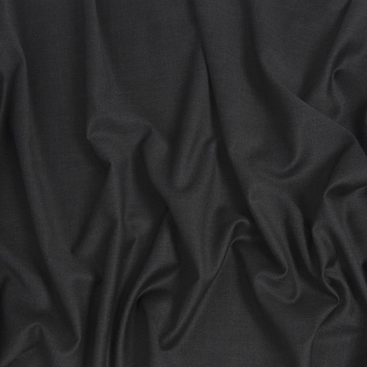 Dark Grey Melange Suiting Fabric 188