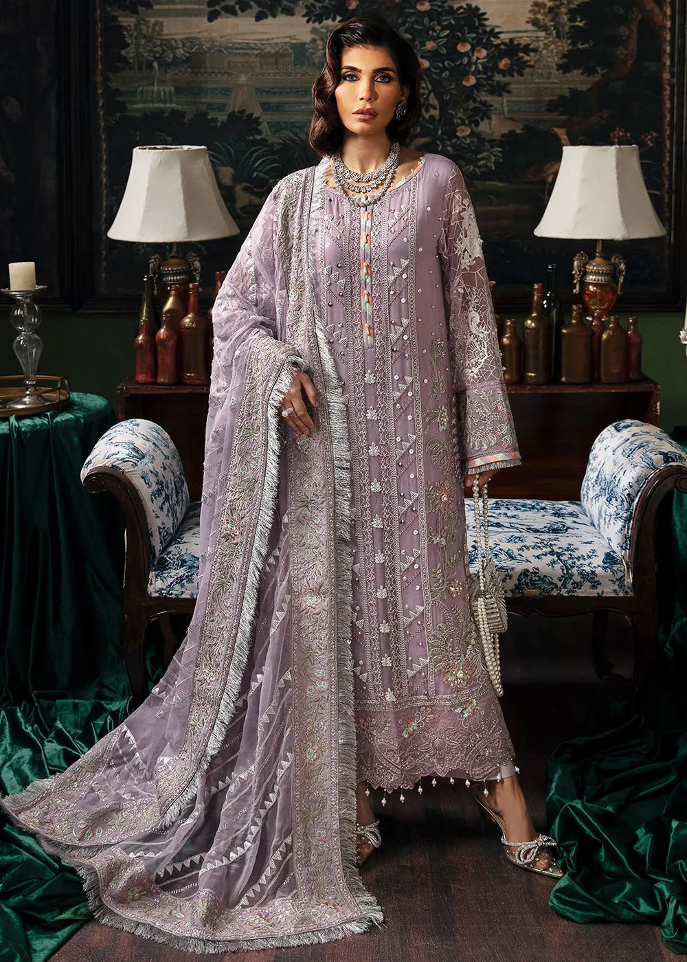 Elanora Embroidered Formals' 23 by Nureh | NEL-31