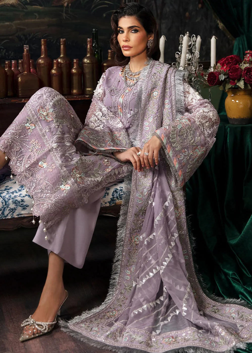 Elanora Embroidered Formals' 23 by Nureh | NEL-31