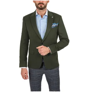 Flat Fashion Men's Flap pocket Suit Blazer