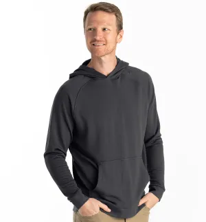 Free Fly Men's Bamboo Lightweight Fleece Hoodie - BLACK SAND