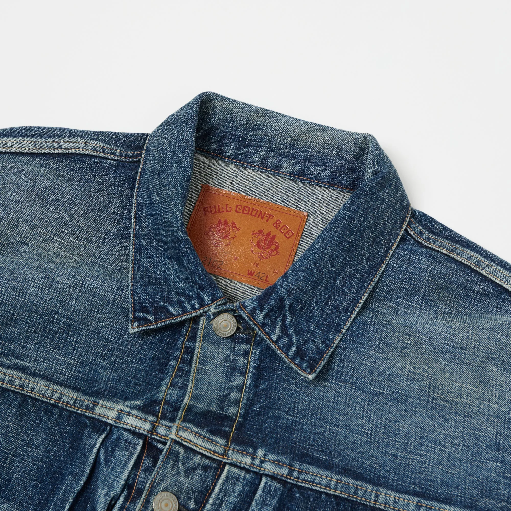 Full Count 2979-2102 'Real Killer' Type II Denim Jacket - Washed