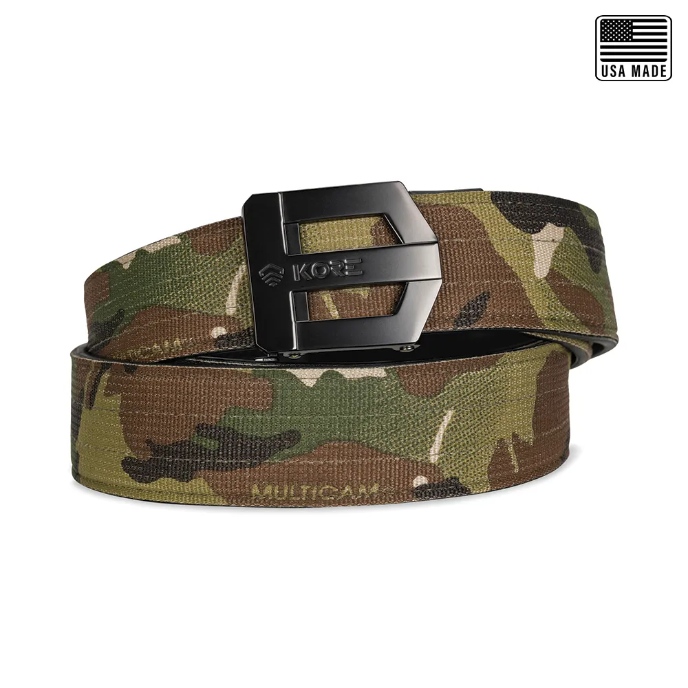 G3 GUNMETAL BUCKLE | USA MADE MULTICAM TACTICAL GARRISON BELT 1.75"