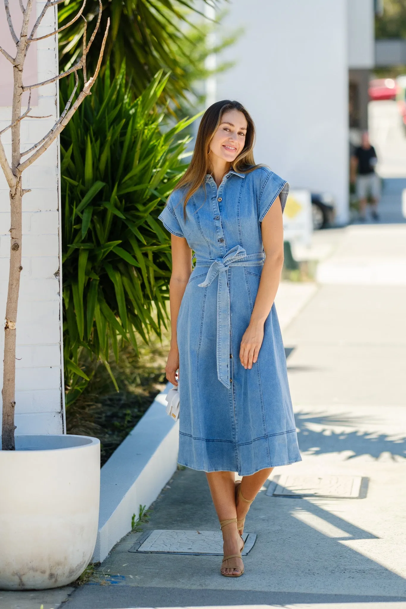 GYPSY Denim Midi Dress