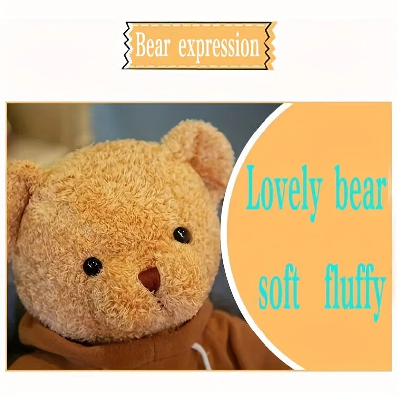 HoodieClad Teddy Bear Adorable Plush Toy for Special Occasions