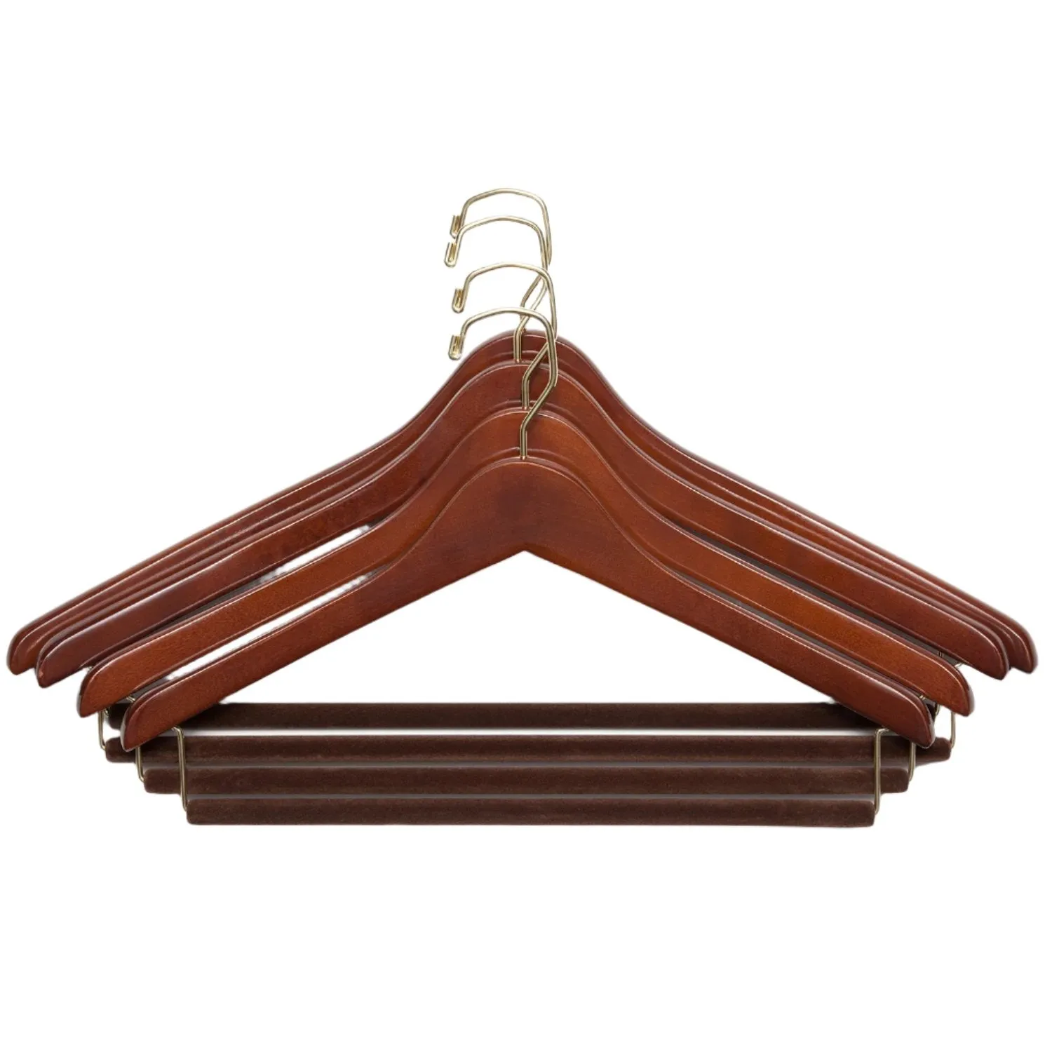 Luxury Wooden Travel Hanger