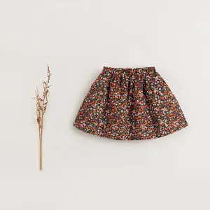 MARC & JANIE Girls Floral A-line Corduroy Skirt 231561