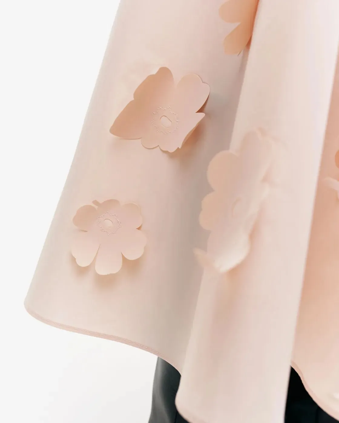 Marimekko | Kumarrus Unikko Tafetta Skirt | Light Pink