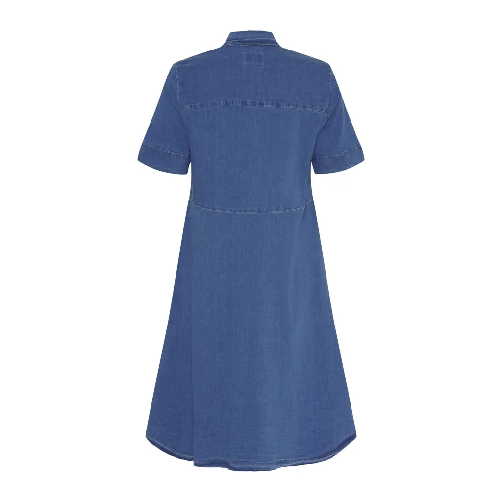 Mary-Jane Dress - Indigo