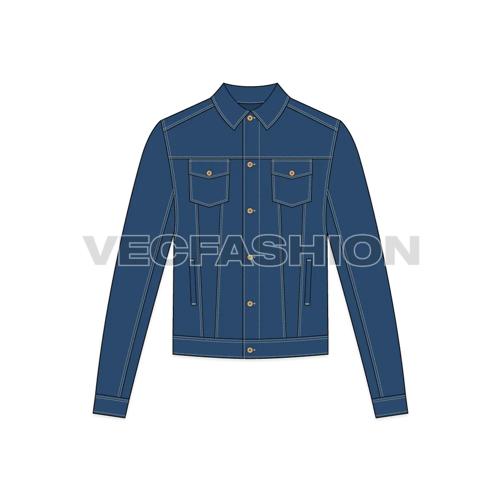 Mens Classic Denim Jacket