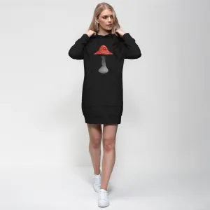 Mushroom2 Premium Adult Hoodie Dress