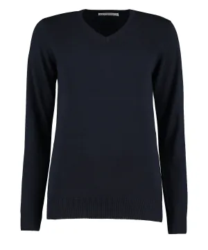 Navy - Women's Arundel sweater long sleeve (classic fit)