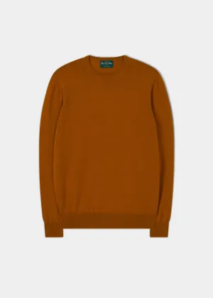 Radstone Men's Merino Wool Jumper in Antelope - Regular Fit