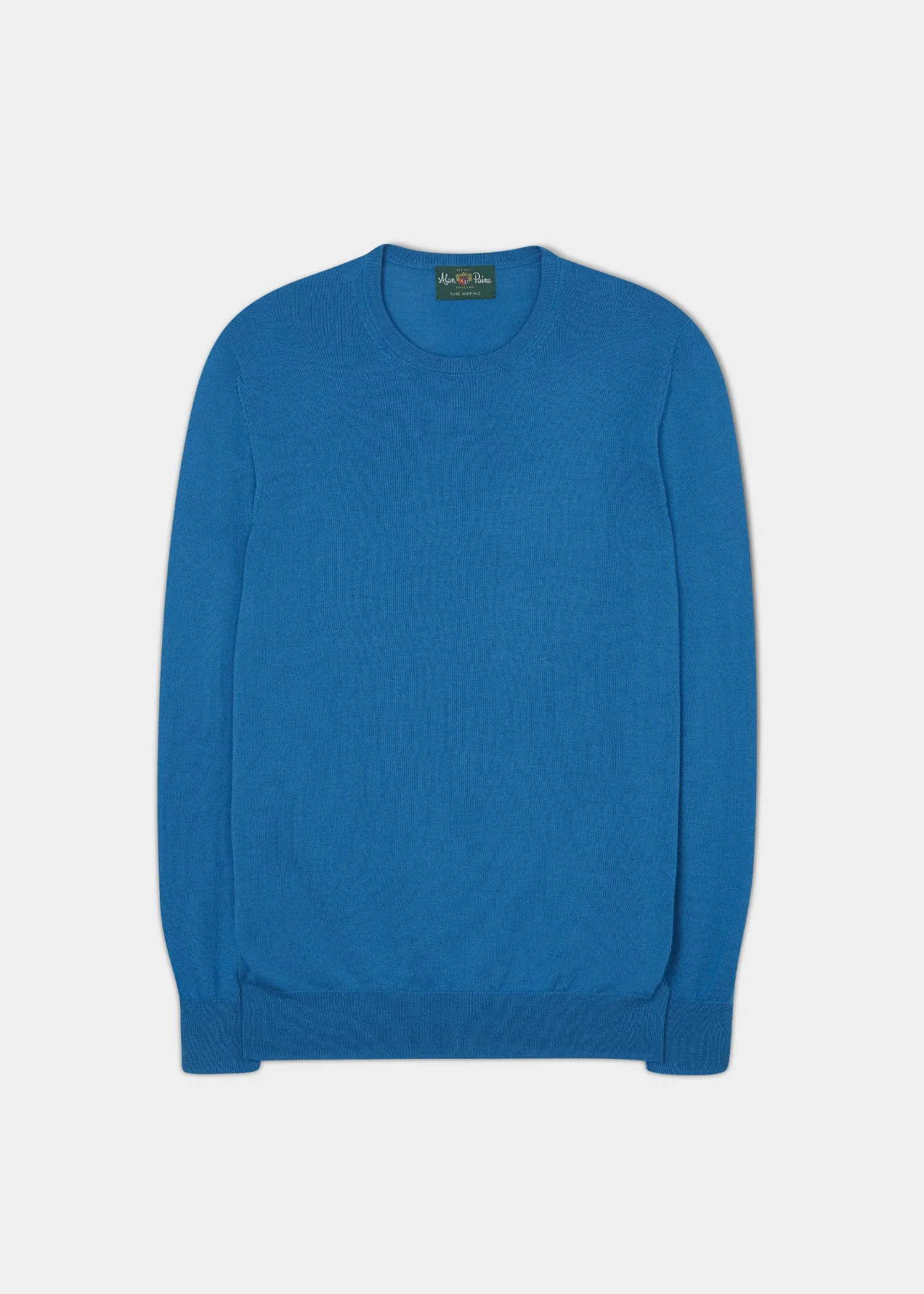 Radstone Men's Merino Wool Jumper in Zircon - Regular Fit