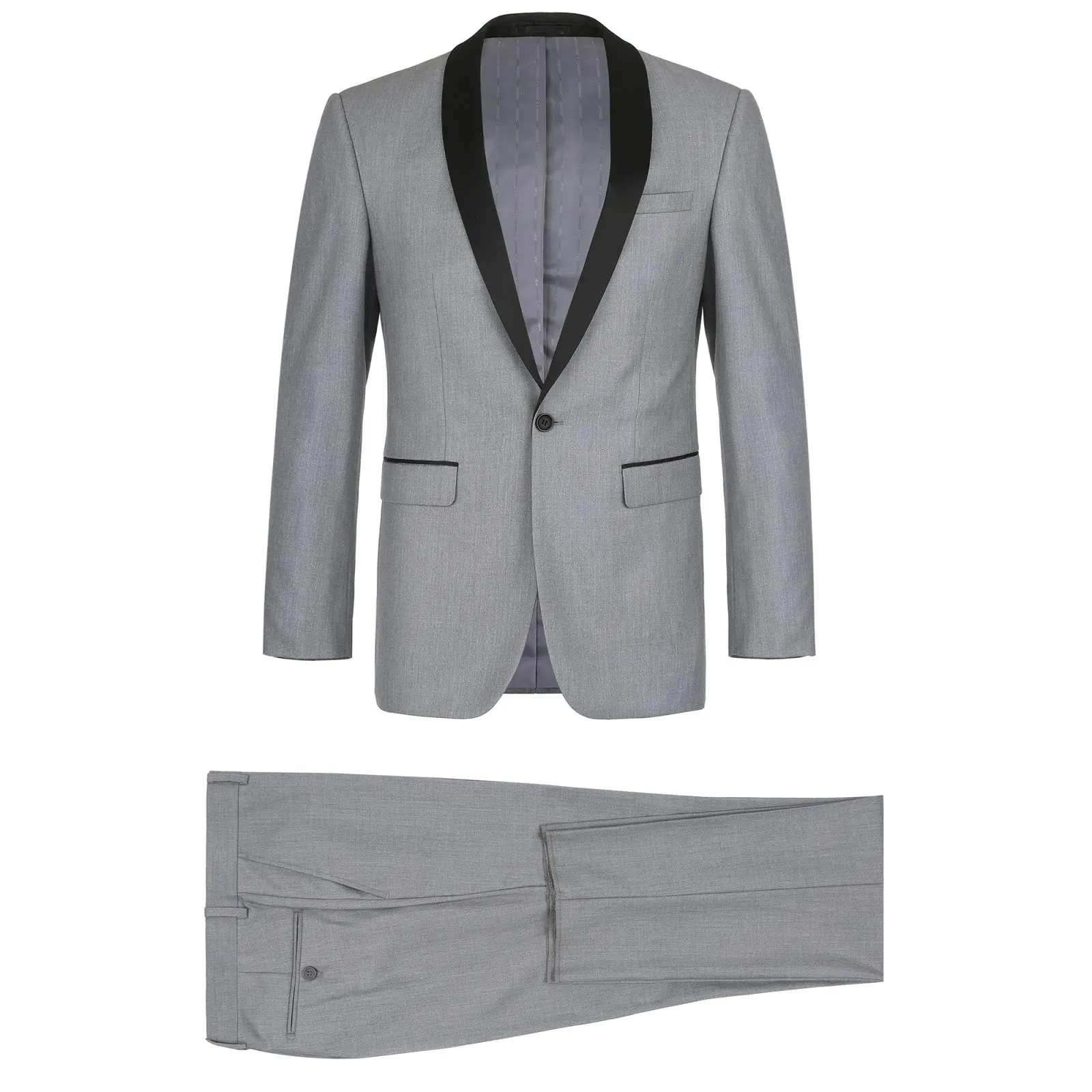 RENOIR 2-Piece Slim Fit Shawl Lapel Tuxedo Suit 202-2