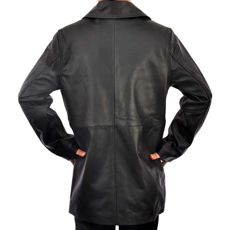 Supernatural Dean Winchester Black Leather Coat