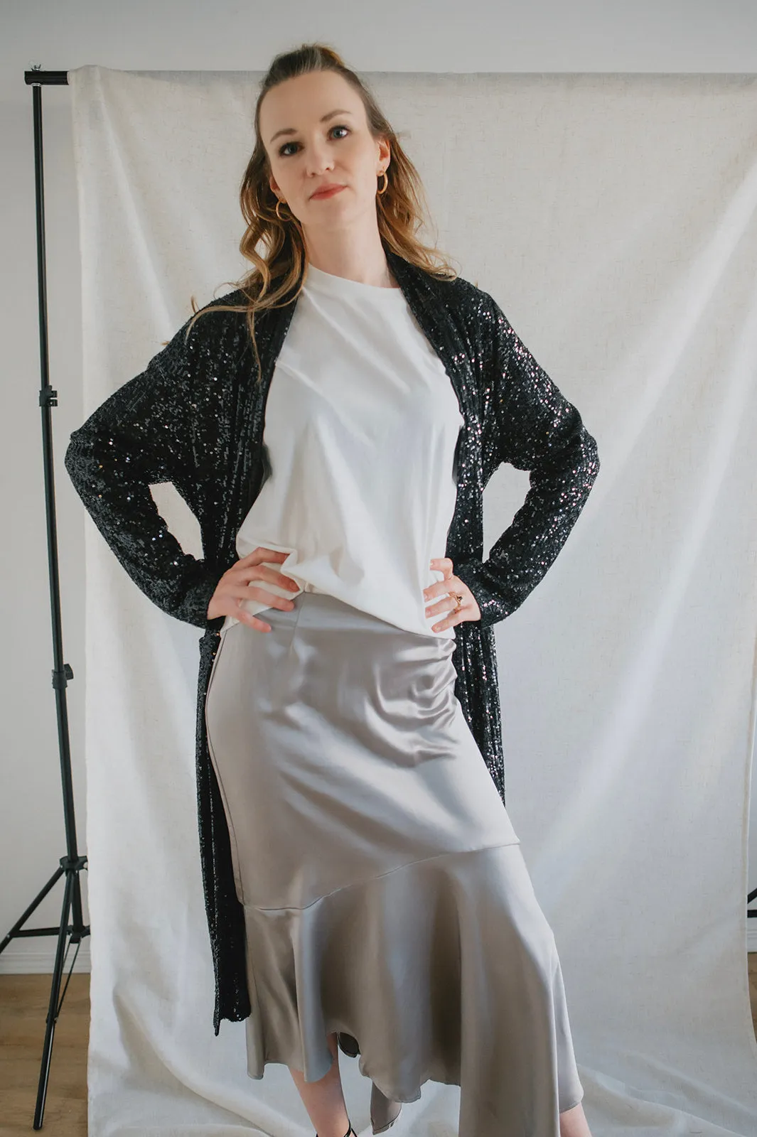 The Lucille Skirt - Silver