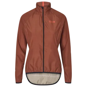 Twelve Sixteen Wind/Rain Jacket Elite Micro 173 Brown Woman