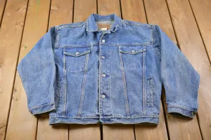 Vintage 1990s Gap Light Wash Denim Jean Jacket