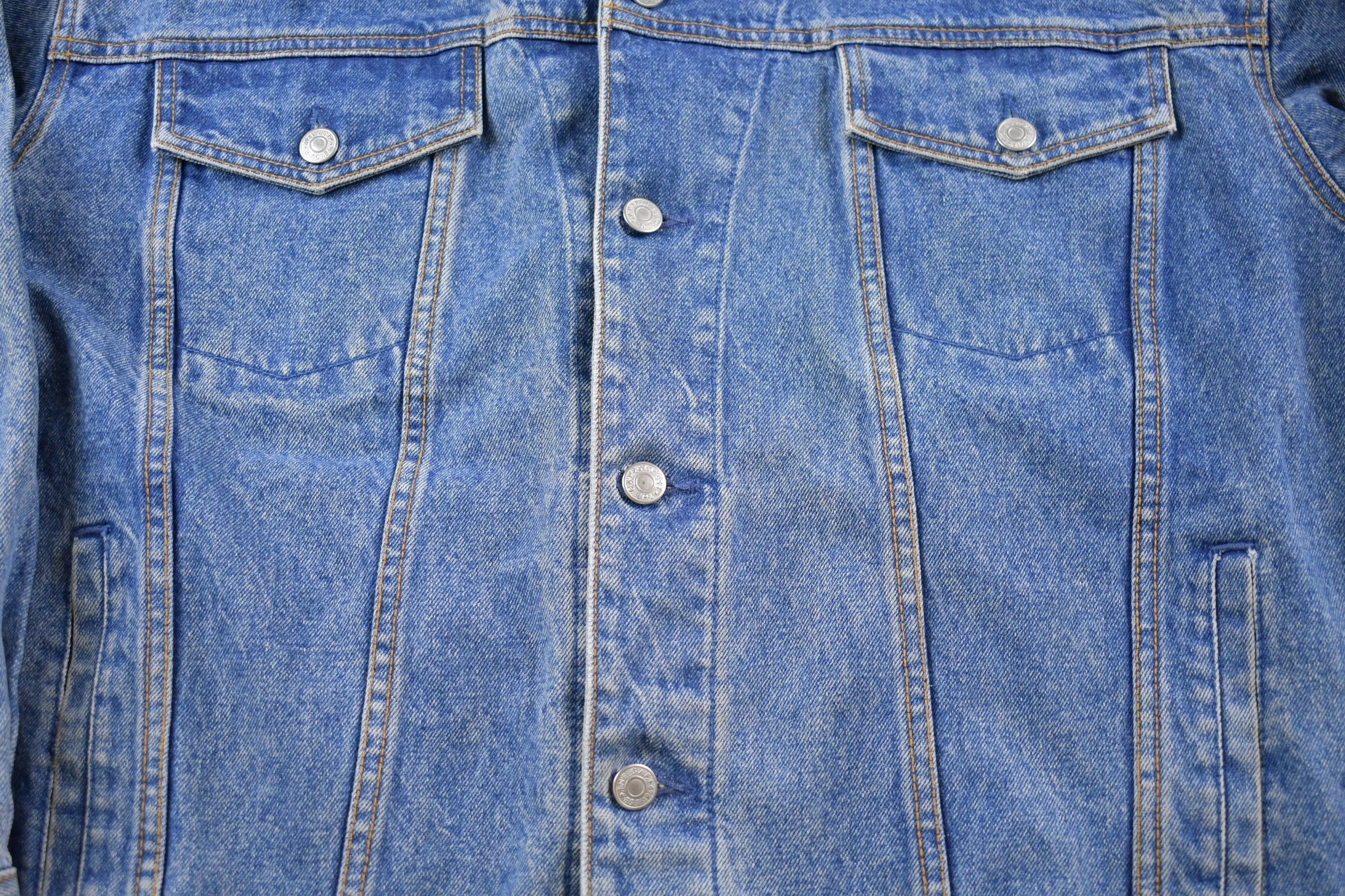 Vintage 1990s Gap Light Wash Denim Jean Jacket